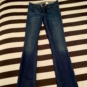Woman Harley jeans